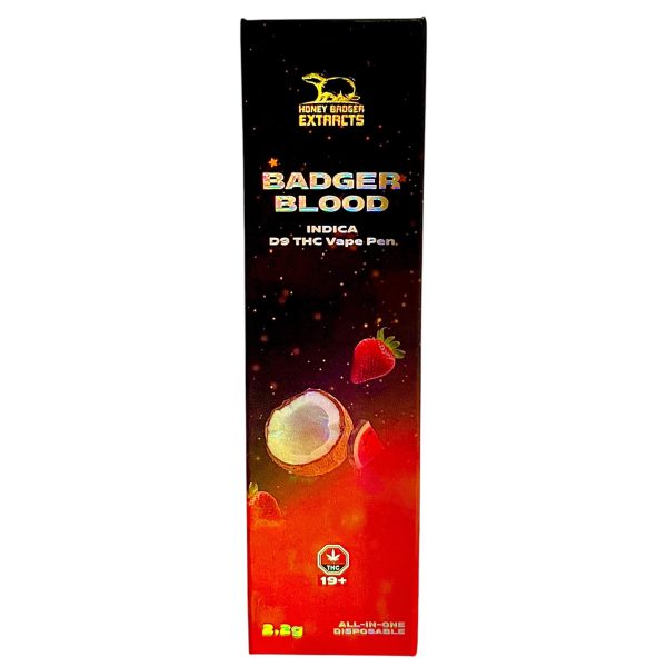HONEY BADGER VAPE PEN - BADGER BLOOD (2G)