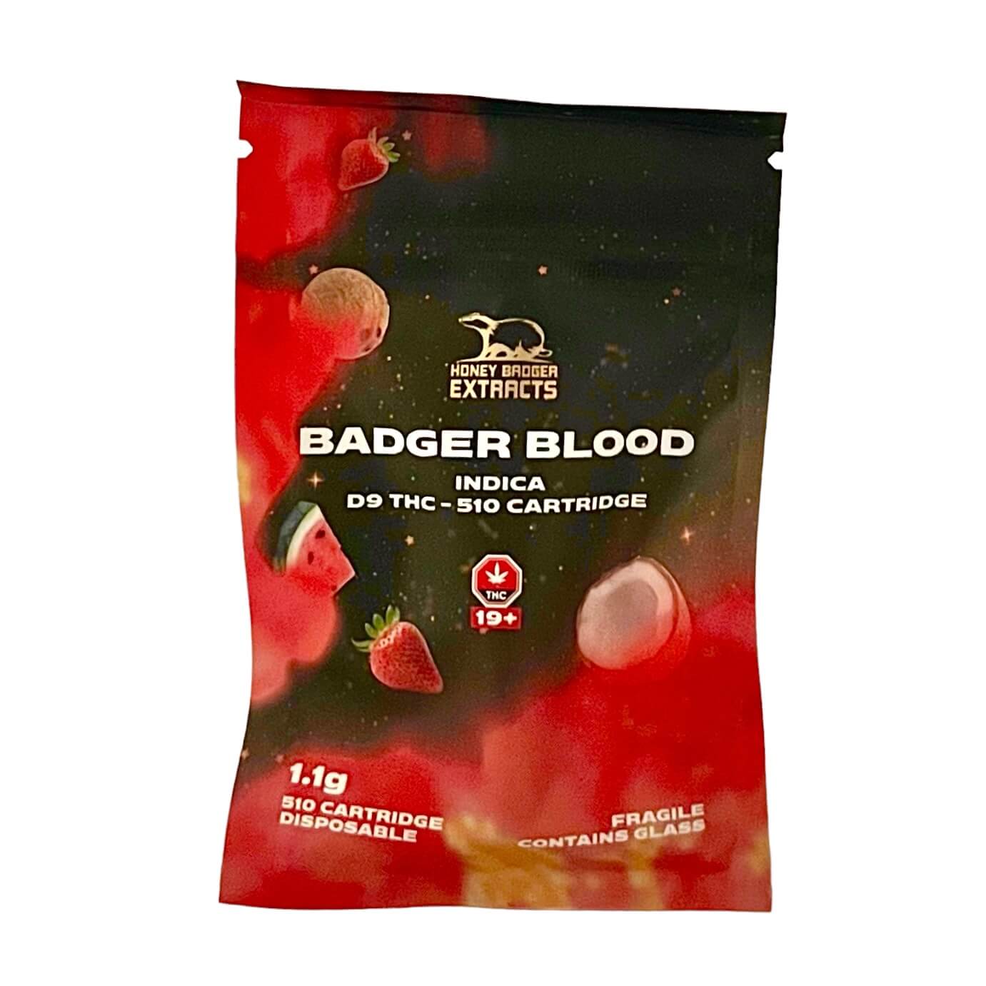 HONEY BADGER VAPE CART – BADGER BLOOD