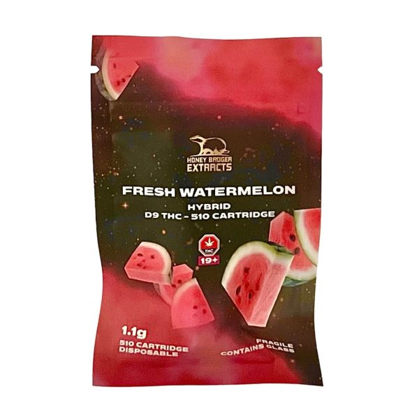 HONEY BADGER VAPE CART – FRESH WATERMELON