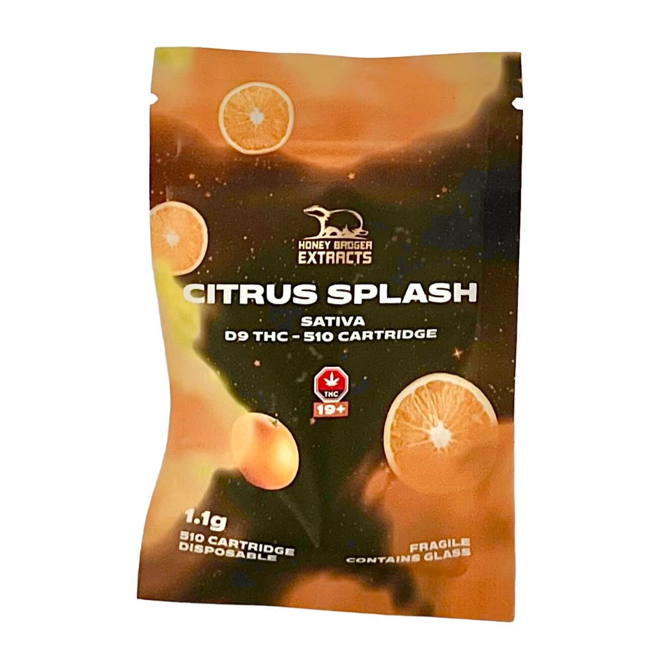 HONEY BADGER VAPE CART – CITRUS SPLASH