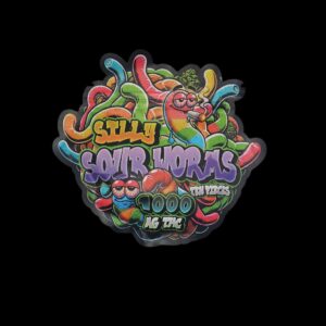 SILLY SOUR WORM 1000MG
