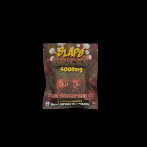 SLAPS BRICKS - SOUR CHOKIN CHERRY 4000MG