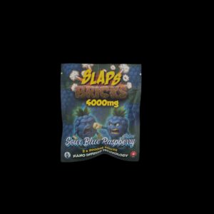 SLAPS BRICKS - SOUR BLUE RASBERRY 4000MG