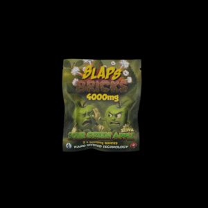 SLAPS BRICKS - SOUR GREEN APPLE 4000MG