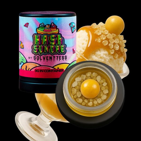 SOLVENTLESS HASH SUNDAE – TERP BURGER X DONNY BURGER X TRIPLE BURGER (3GRAMS)