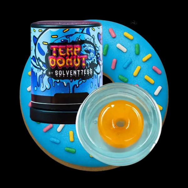SOLVENTLESS TERP DONUT – PINK STARBURST (2GRAMS)