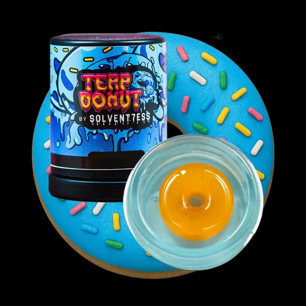 SOLVENTLESS TERP DONUT – PINK STARBURST (2GRAMS)