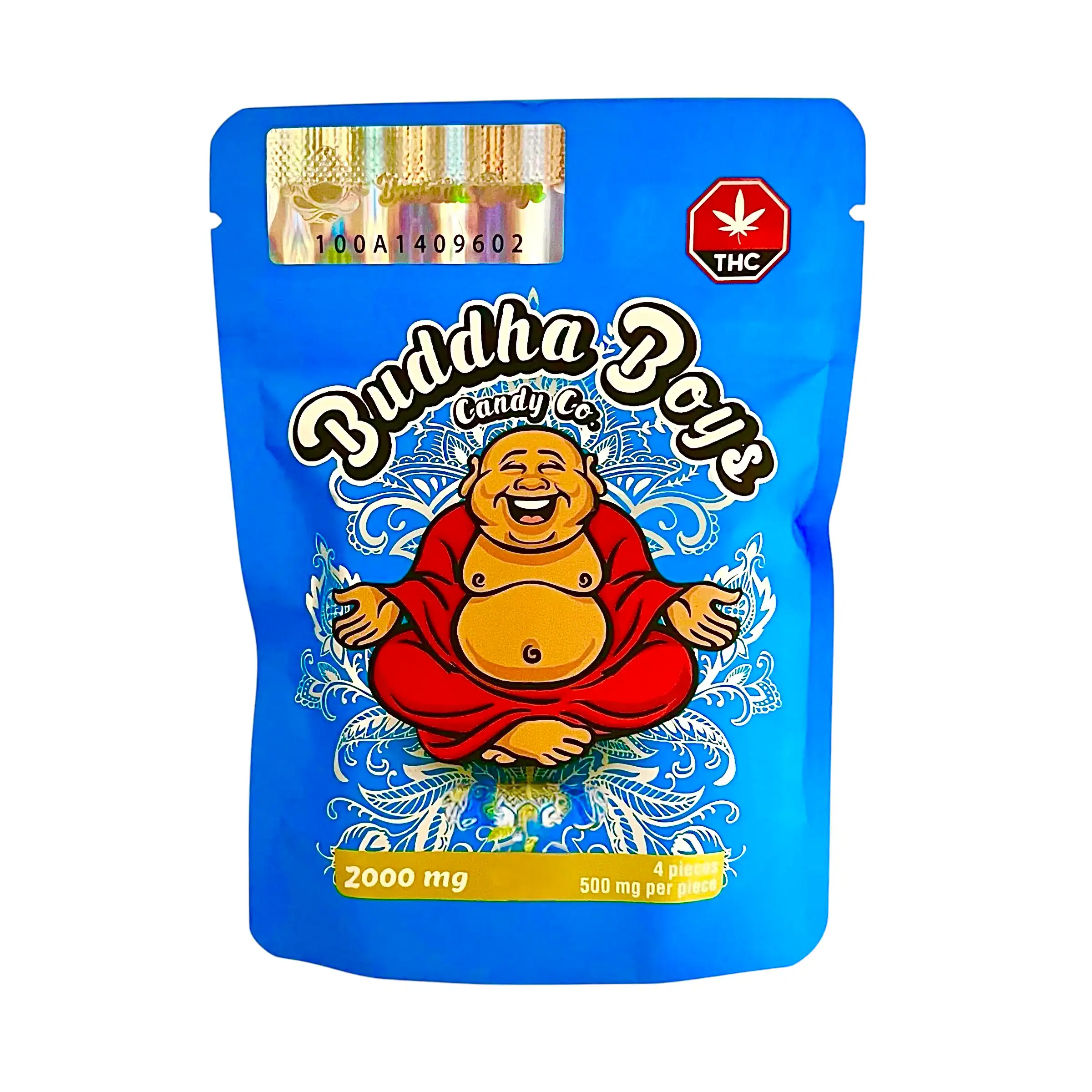 BUDDHA BOYS GUMMY – (2000-MG-THC) STRAWBERRY BANANA