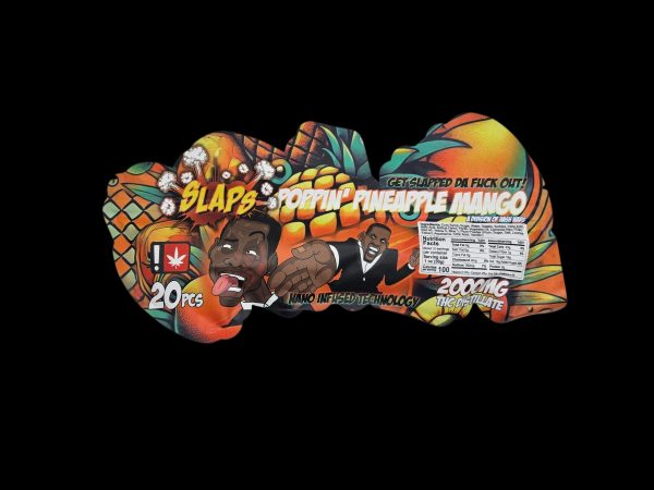 SLAPS – POPPIN' PINEAPPLE MANGO (2000-MG-THC)