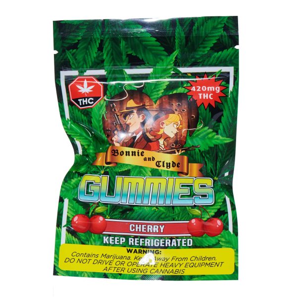 BONNIE & CLYDE GUMMIES – (420-MG-THC) CHERRY