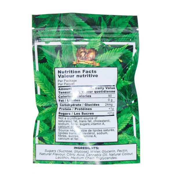 BONNIE & CLYDE GUMMIES – (420-MG-THC) BLUE RASPBERRY