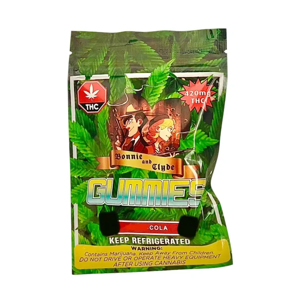 BONNIE & CLYDE GUMMIES – (420-MG-THC) COLA