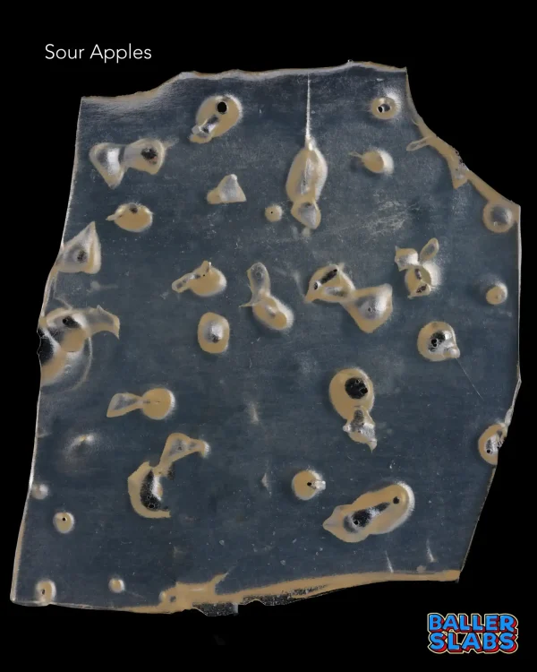 BALLER SLAB SHATTER – SOUR APPLE (5grams)