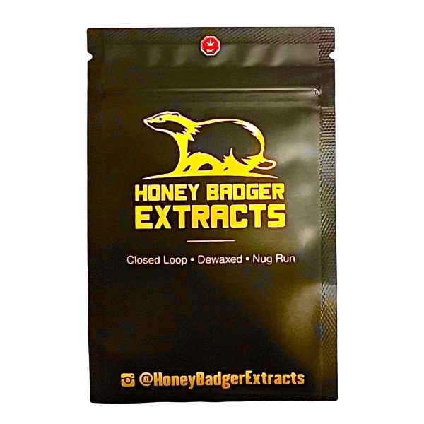 HONEY BADGER EXTRACTS SHATTER – GRAPE GAS