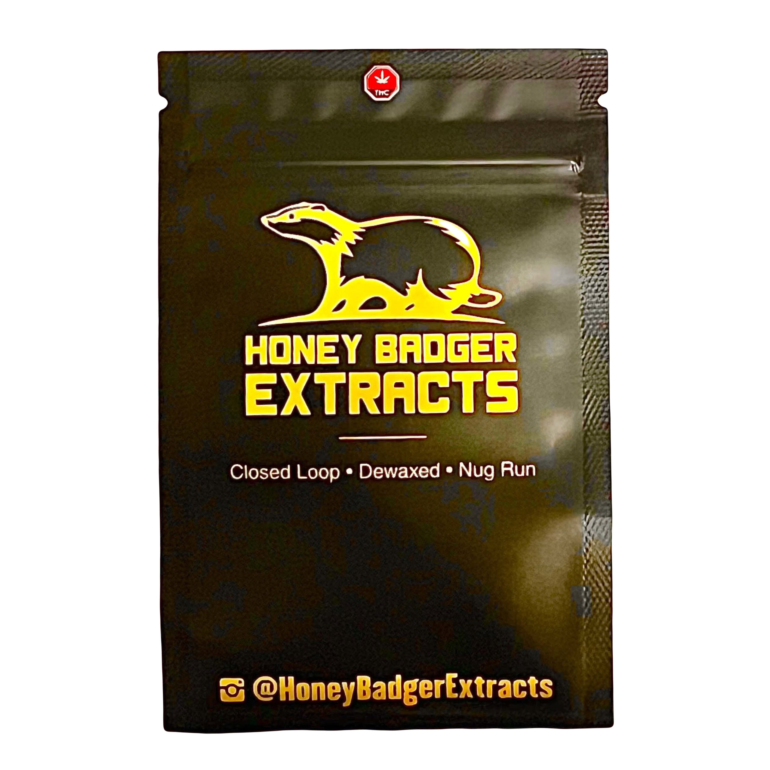 HONEY BADGER EXTRACTS SHATTER – GRAPE GAS