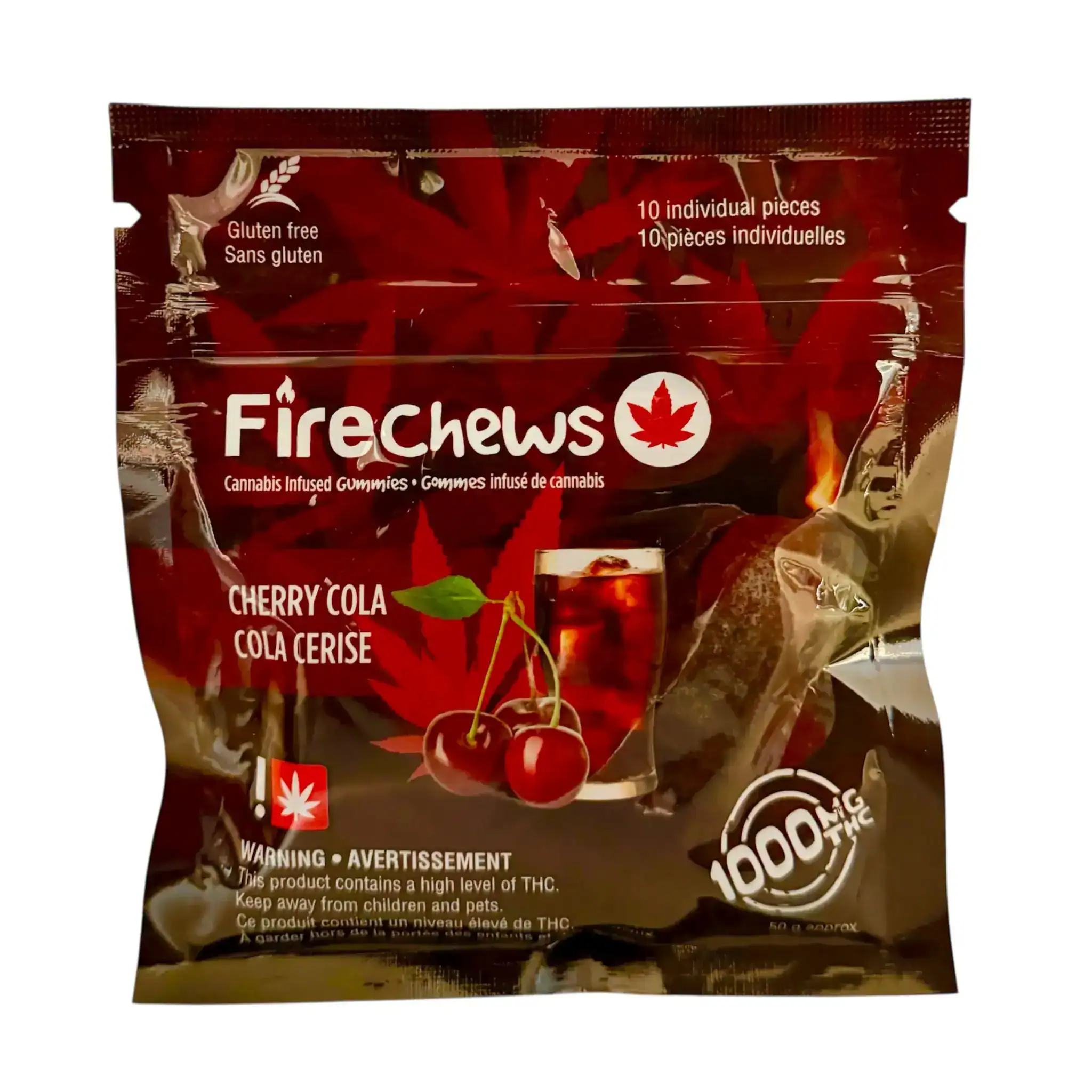 FIRE CHEWS – (1000-MG-THC) CHERRY COLA