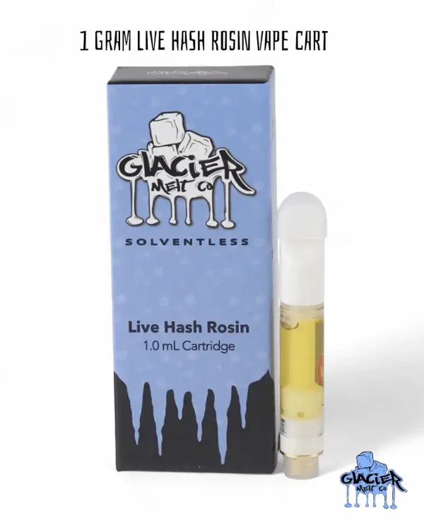 GLACIER MELT CO LIVE HASH ROSIN CART – LEMON HEADS