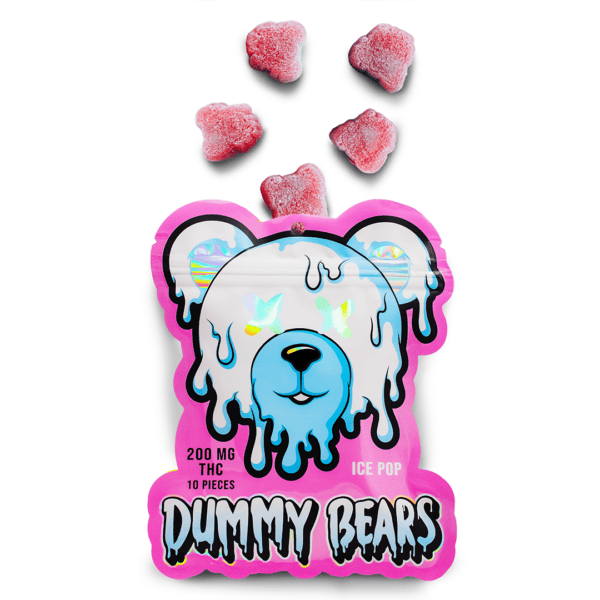 DUMMY BEARS GUMMYS (200-MG-THC) – ICE POP