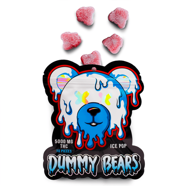 dummybear_ice_pop_5000mg1 DUMMY BEARS GUMMYS (5000-MG-THC) – ICE POP